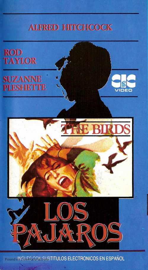 The Birds - Argentinian VHS movie cover