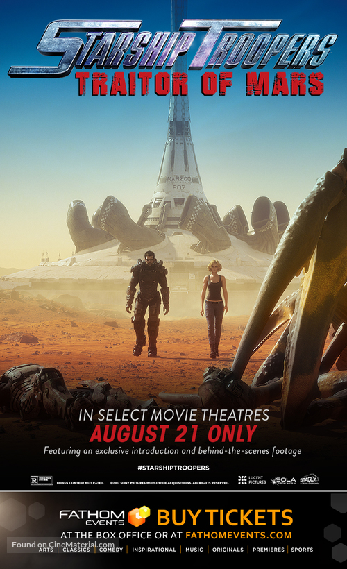 Starship Troopers: Traitor of Mars - Movie Poster