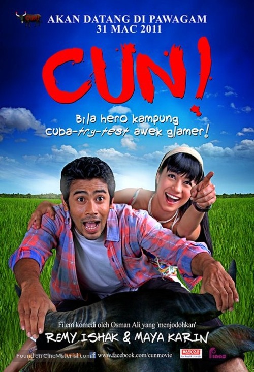 Cun! (2011) Malaysian movie poster