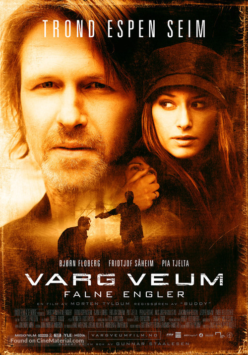 Varg Veum - Falne engler - Norwegian Movie Poster