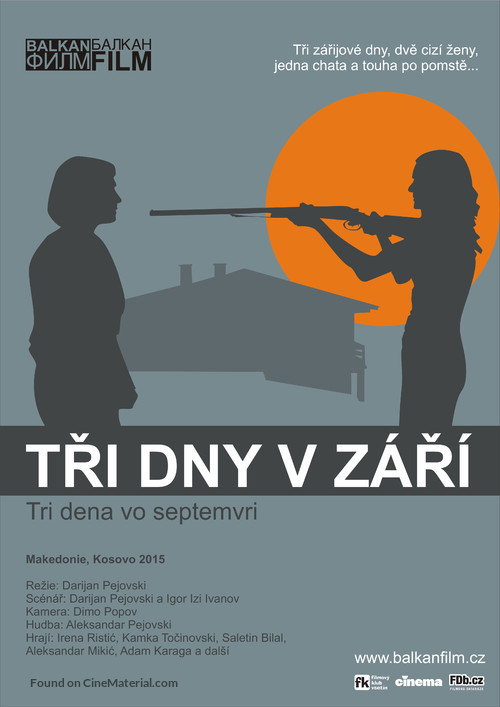 Three Days in September - Czech Movie Poster