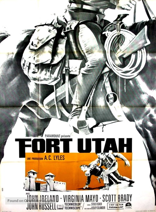 Fort Utah - French Movie Poster