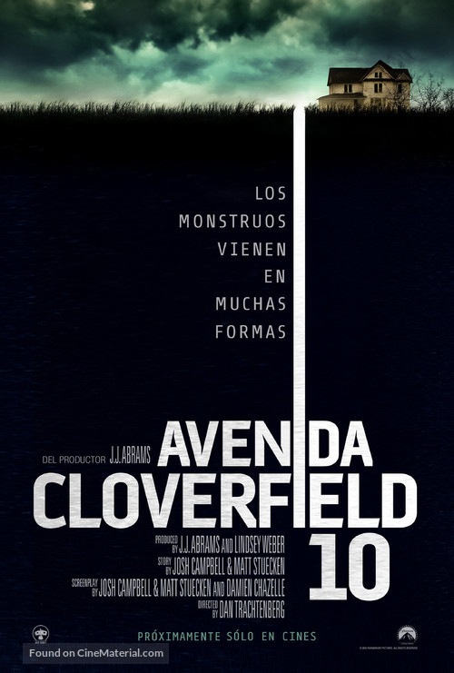 10 Cloverfield Lane - Argentinian Movie Poster