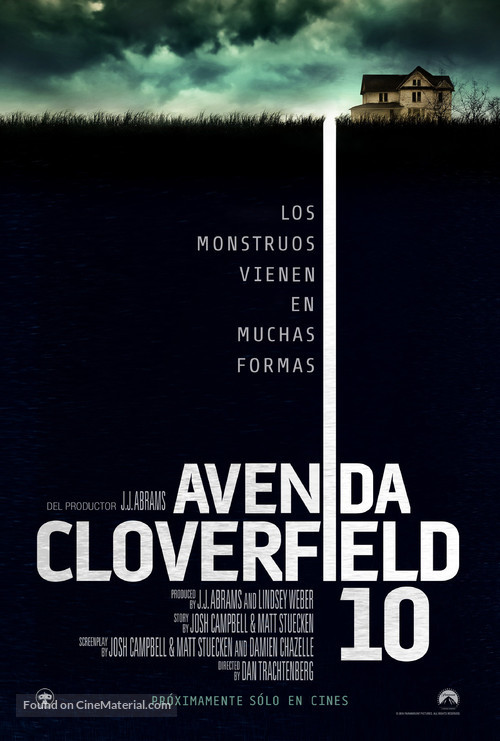 10 Cloverfield Lane - Mexican Movie Poster