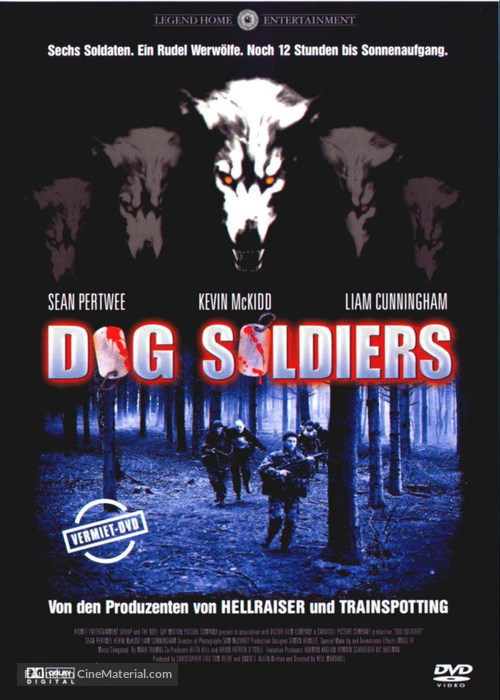 Dog Soldiers - German DVD movie cover