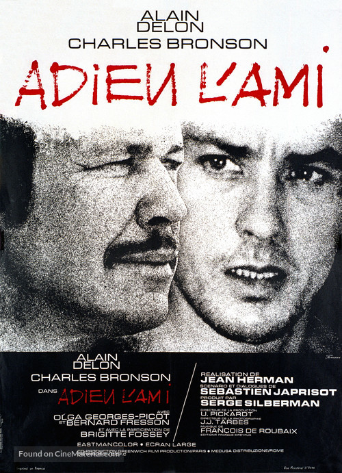 Adieu l&#039;ami - French Movie Poster