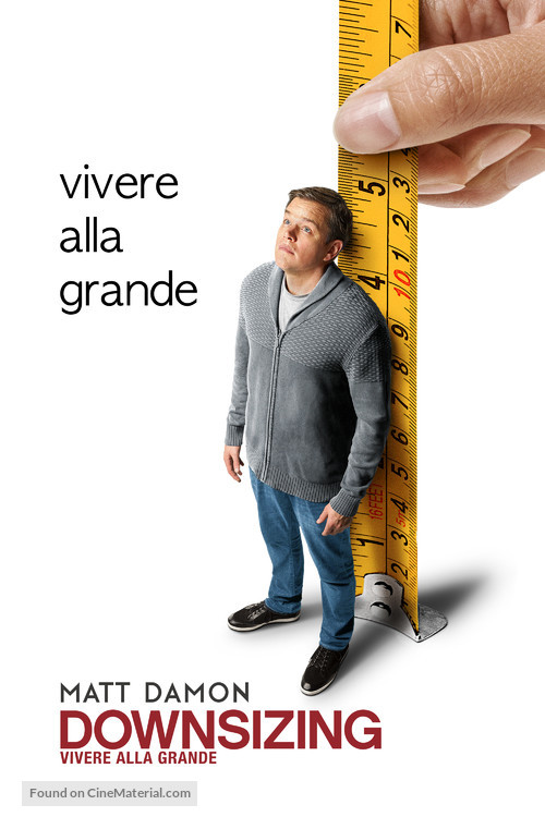 Downsizing - Italian Movie Cover