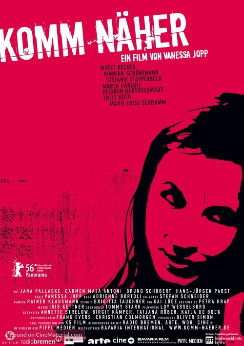 Komm n&auml;her - German Movie Poster