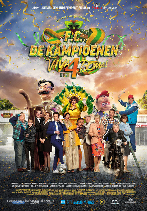 F.C. De Kampioenen 4: Viva Boma! - Belgian Movie Poster