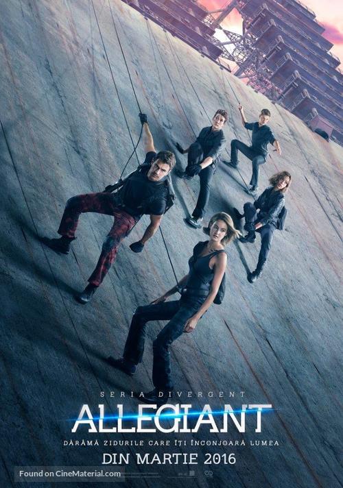 The Divergent Series: Allegiant - Romanian Movie Poster