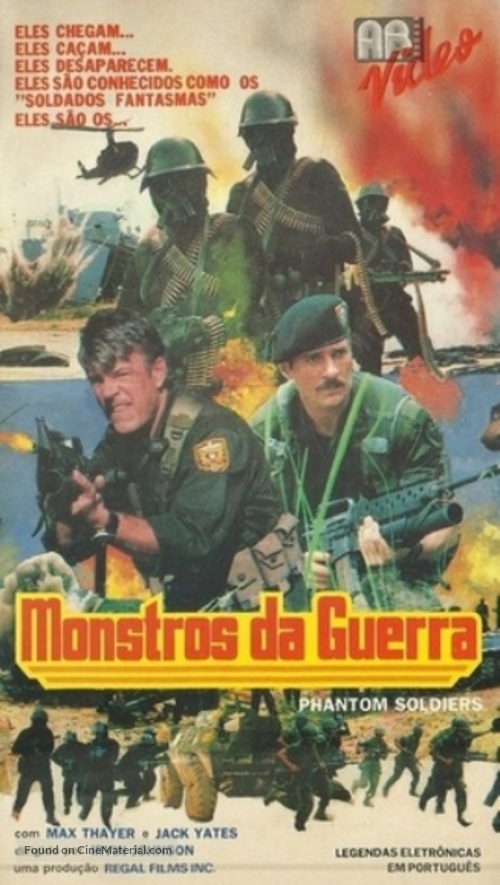 Phantom Soldiers - Portuguese Movie Cover