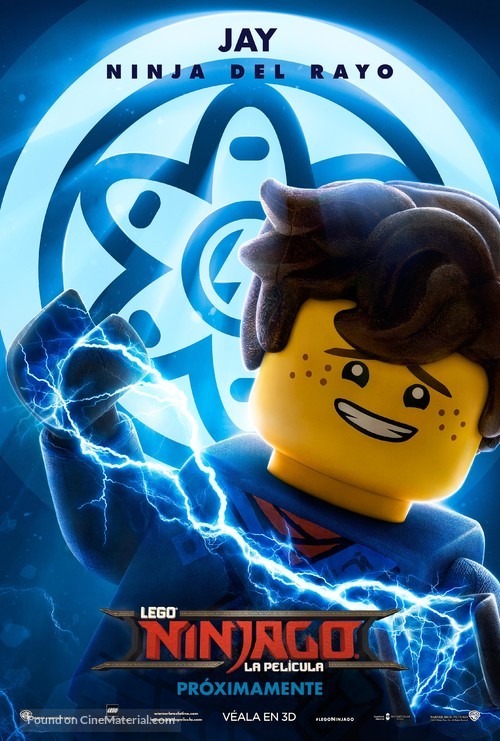 The Lego Ninjago Movie - Mexican Movie Poster