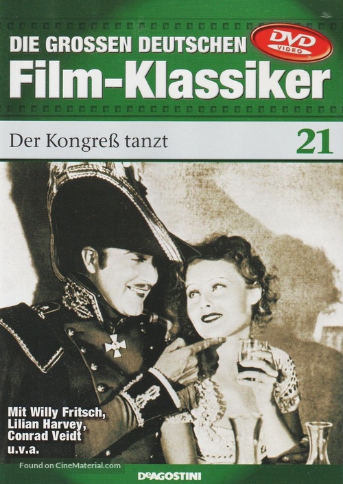 Der Kongre&szlig; tanzt - German DVD movie cover