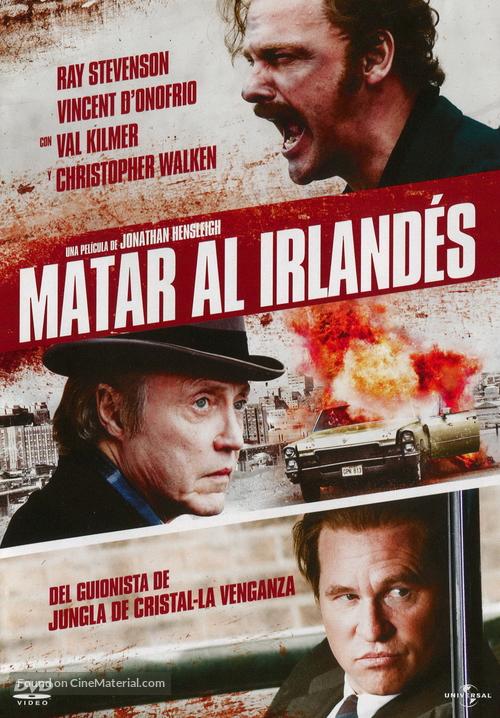 Kill the Irishman - Spanish DVD movie cover