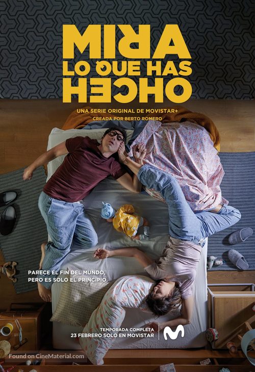 &quot;Mira lo que has hecho&quot; - Spanish Movie Poster