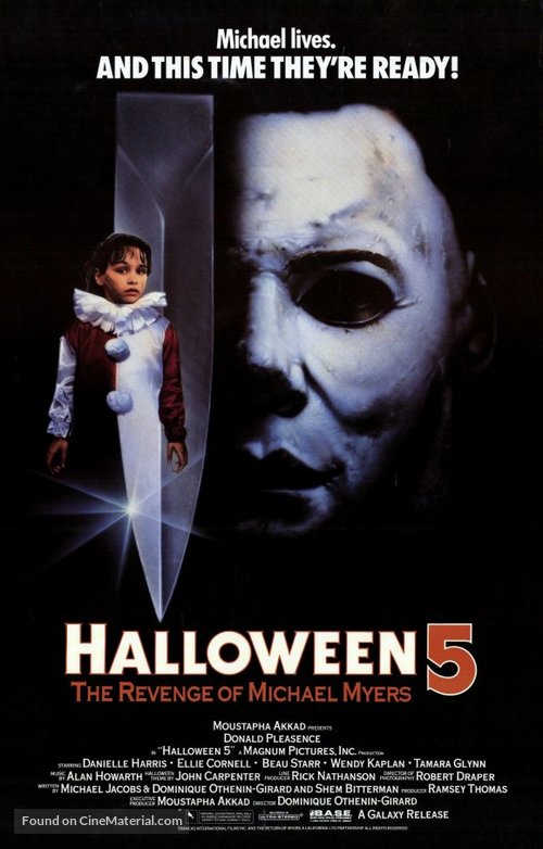 Halloween 5: The Revenge of Michael Myers - Movie Poster
