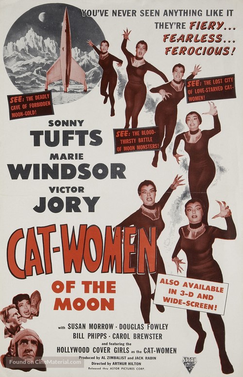 Cat-Women of the Moon - poster