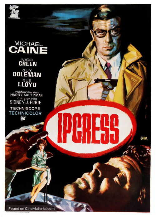 The Ipcress File - Spanish Movie Poster