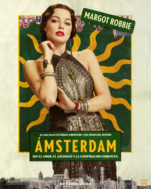 Amsterdam - Colombian Movie Poster