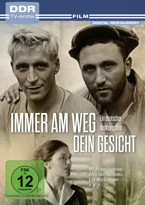 Immer am Weg dein Gesicht - German DVD movie cover