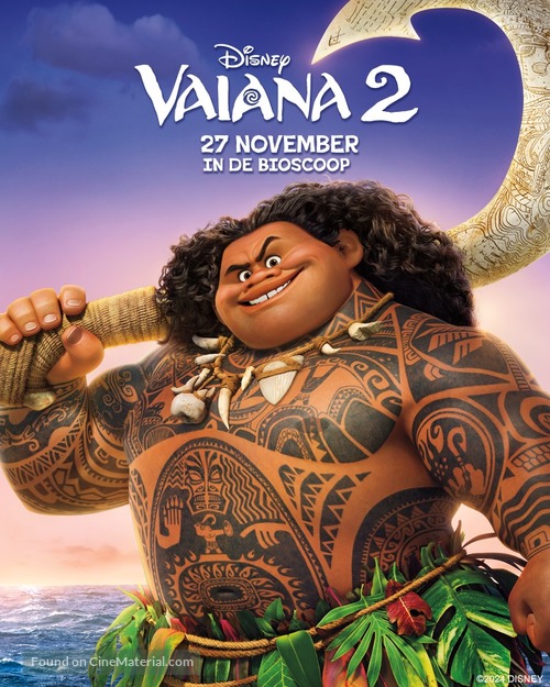 Moana 2 - Dutch Movie Poster