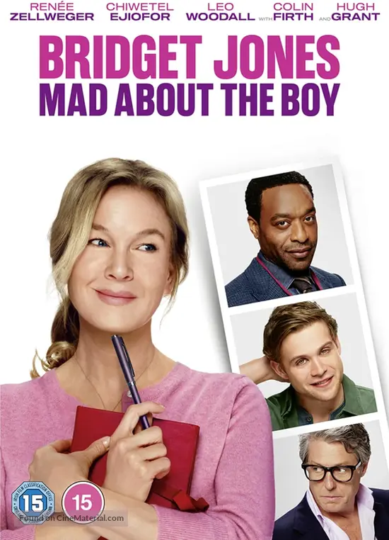 Bridget Jones: Mad About the Boy - British DVD movie cover
