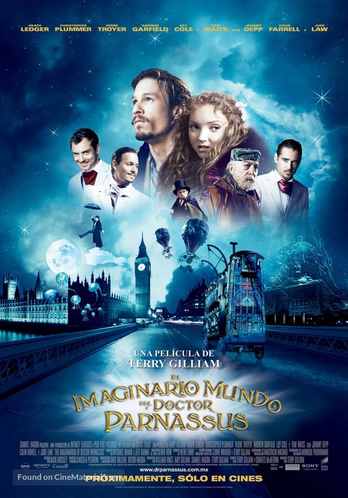 The Imaginarium of Doctor Parnassus - Mexican Movie Poster