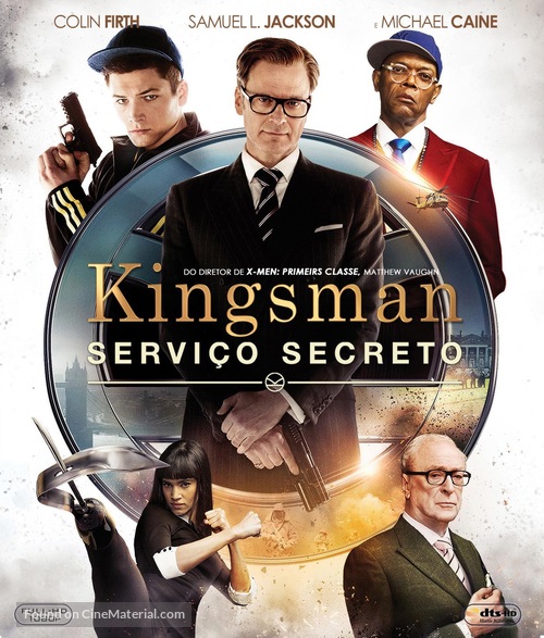Kingsman: The Secret Service - Brazilian Movie Cover