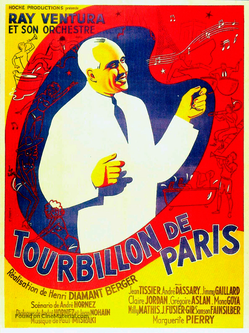Tourbillon de Paris - French Movie Poster