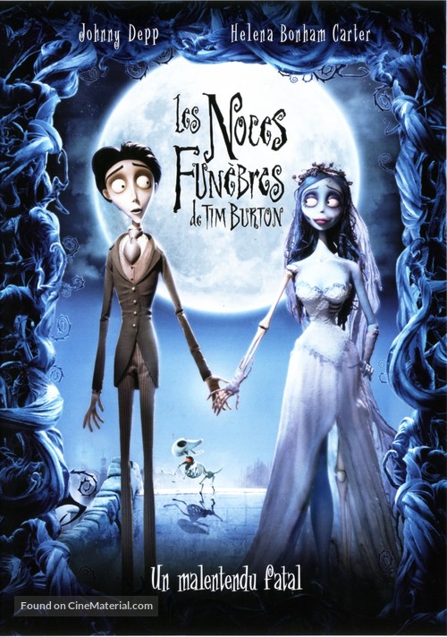 Corpse Bride - French DVD movie cover