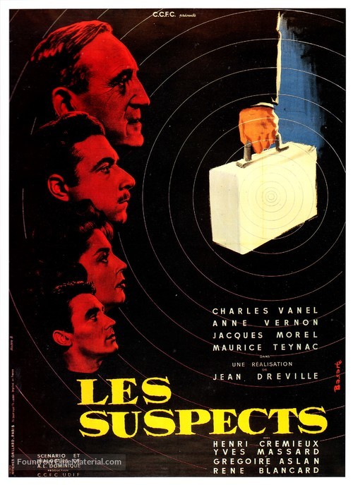 Les suspects - French Movie Poster