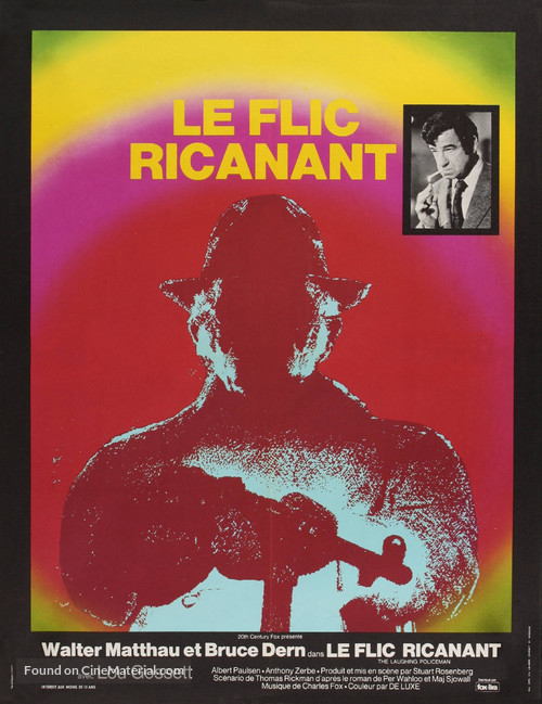 The Laughing Policeman - French Movie Poster