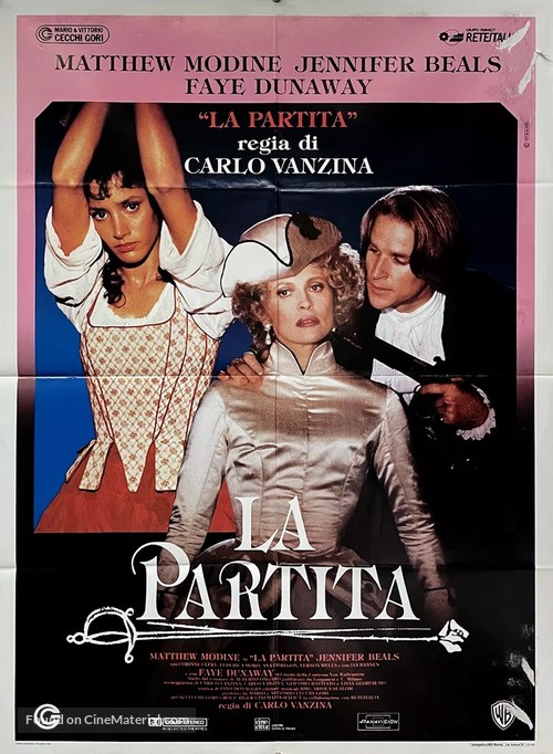 La partita - Italian Movie Poster