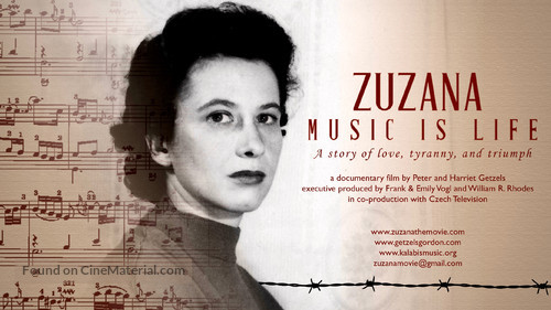 Zuzana: Music is Life - British Movie Poster