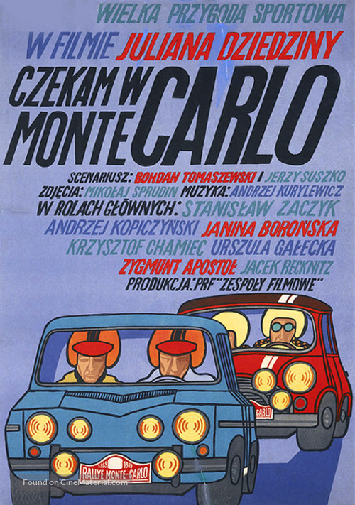 Czekam w Monte-Carlo - Polish Movie Poster