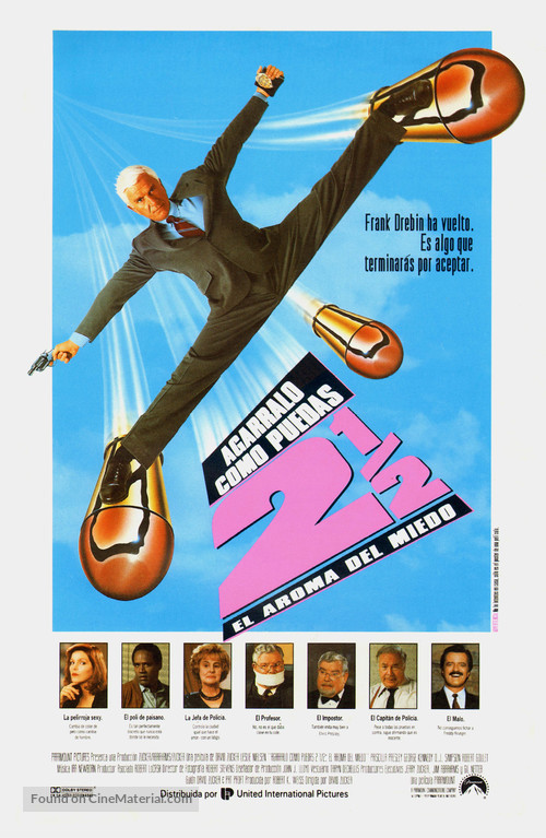 The Naked Gun 2&frac12;: The Smell of Fear - Spanish Movie Poster