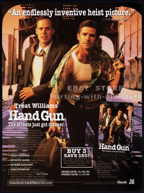 Hand Gun - Video release movie poster