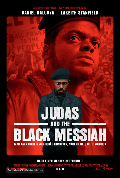 Judas and the Black Messiah - German Movie Poster