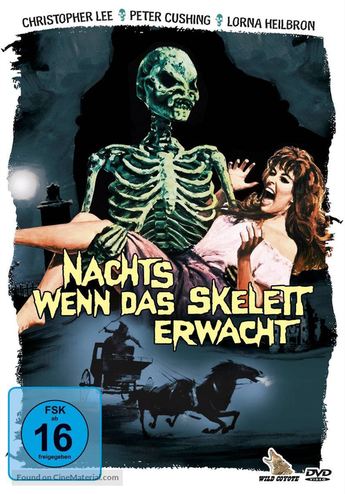 The Creeping Flesh - German Movie Cover