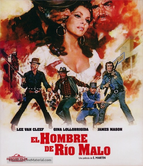 El hombre de R&iacute;o Malo - Spanish Blu-Ray movie cover