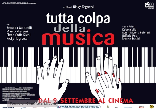 Tutta colpa della musica - Italian Movie Poster