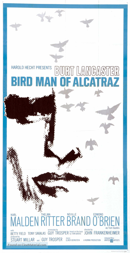 Birdman of Alcatraz - Movie Poster