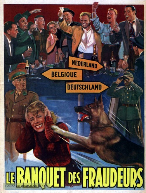 Le banquet des fraudeurs - Belgian Movie Poster