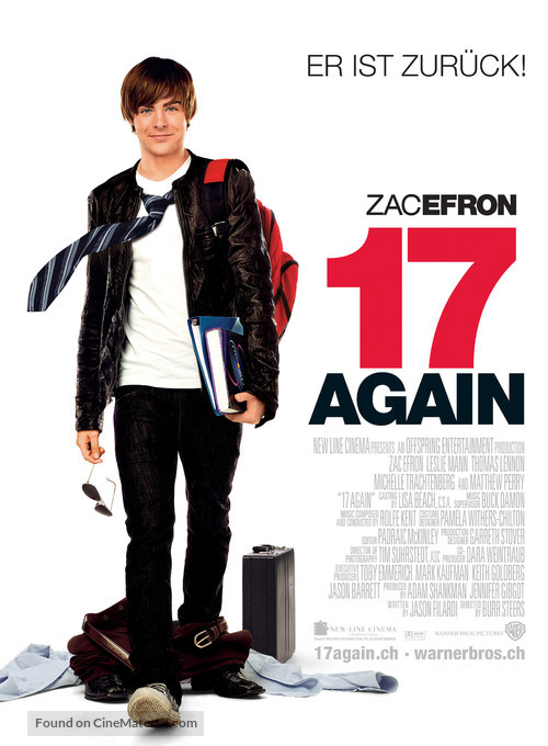 17 Again - Swiss Movie Poster