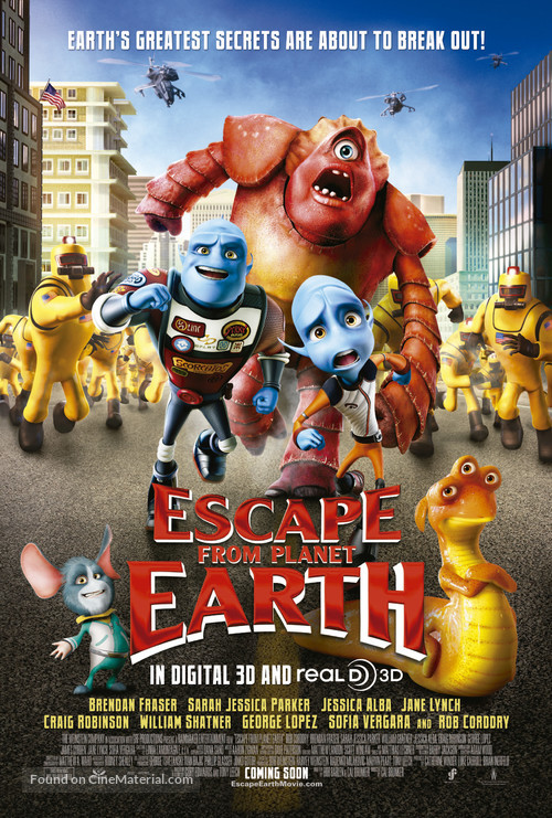 Escape from Planet Earth - Movie Poster