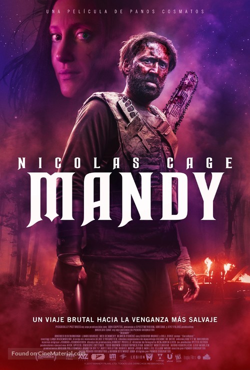 Mandy - Spanish Movie Poster