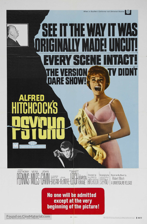 Psycho - Movie Poster
