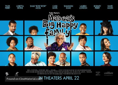 Madea&#039;s Big Happy Family - Movie Poster