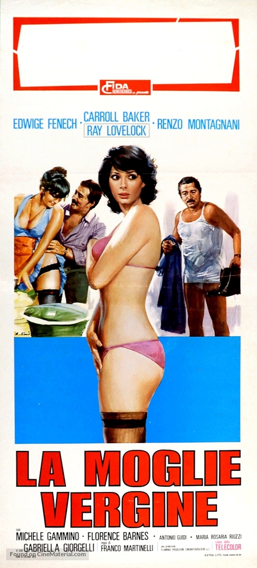 La moglie vergine - Italian Movie Poster