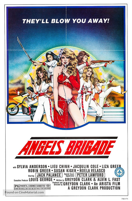 Angels&#039; Brigade - Canadian Movie Poster